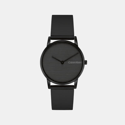 Ck Feel Women Quartz Grey Dial Analog Stainless Steel Watch 25100034