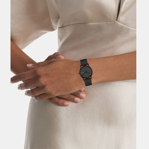 Ck Feel Women Quartz Grey Dial Analog Stainless Steel Watch 25100034