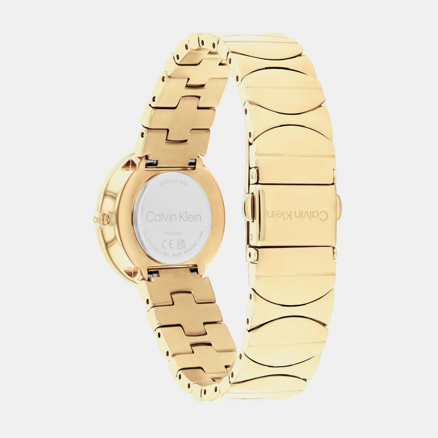 Ck Enchant Women Quartz Silver Dial Analog Stainless Steel Watch 25100043