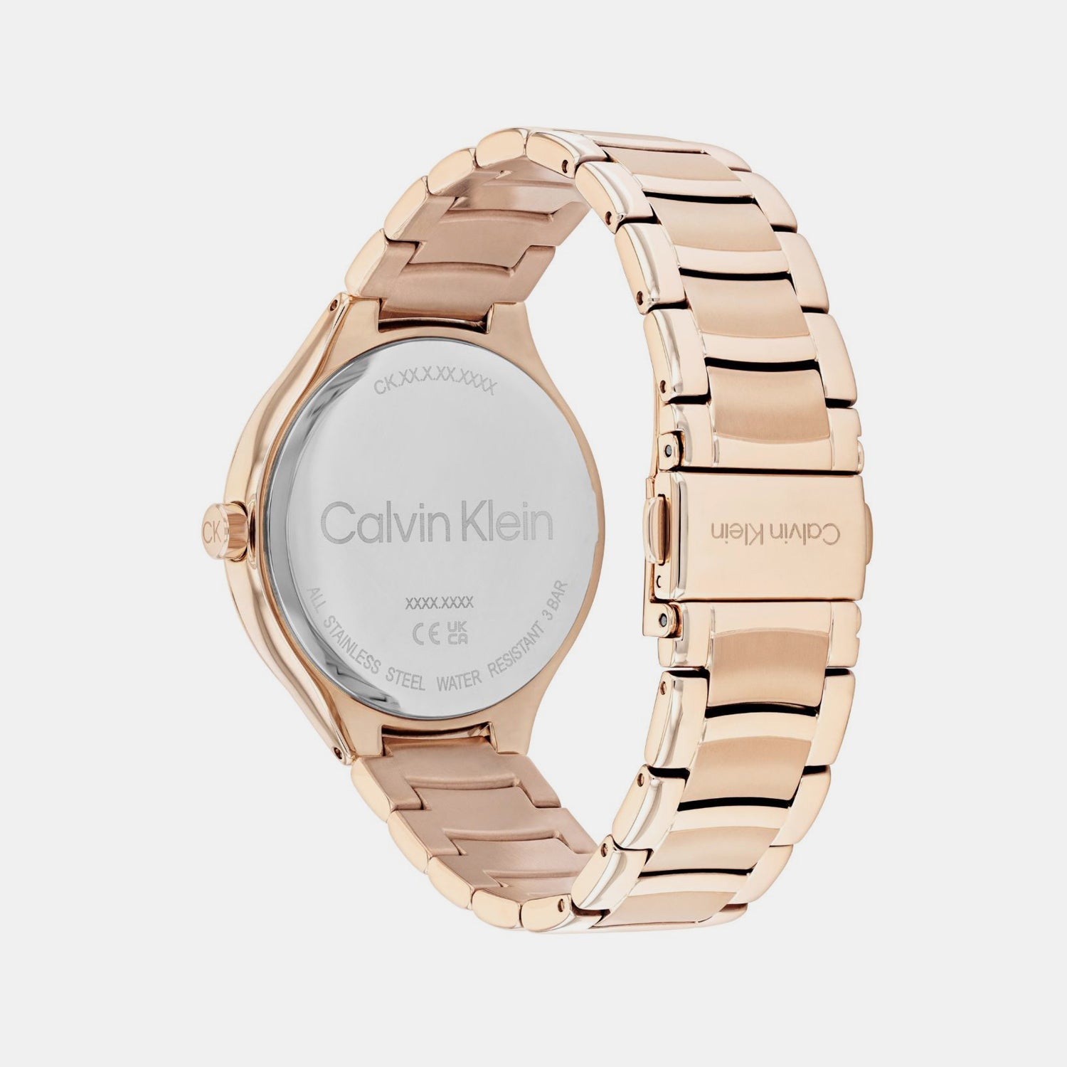 Delight Women Quartz Carnation Gold Dial Analog Stainless Steel Watch 25100050