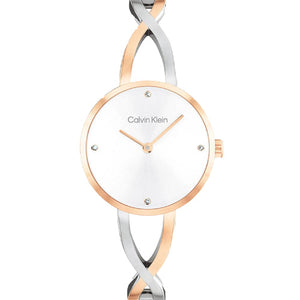 Calvin Klein Sculpted Embrace White Dial  Women 28mm 25100060