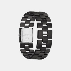 Ck Meridian Women Quartz Black Dial Analog Stainless Steel Watch 25100091