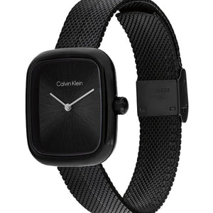 Calvin Klein Adore Black Dial  Women 26.7mm 25100100