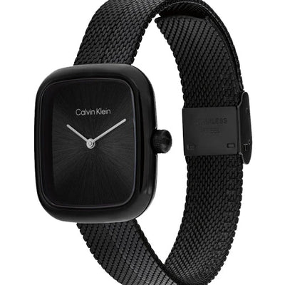 Calvin Klein Adore Black Dial  Women 26.7mm 25100100