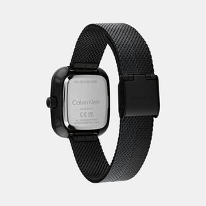 Ck Adore Women Quartz Black Dial Analog Stainless Steel Watch 25100100