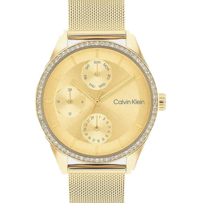 Calvin Klein Sensations  Gold Dial  Women 36mm 25100111