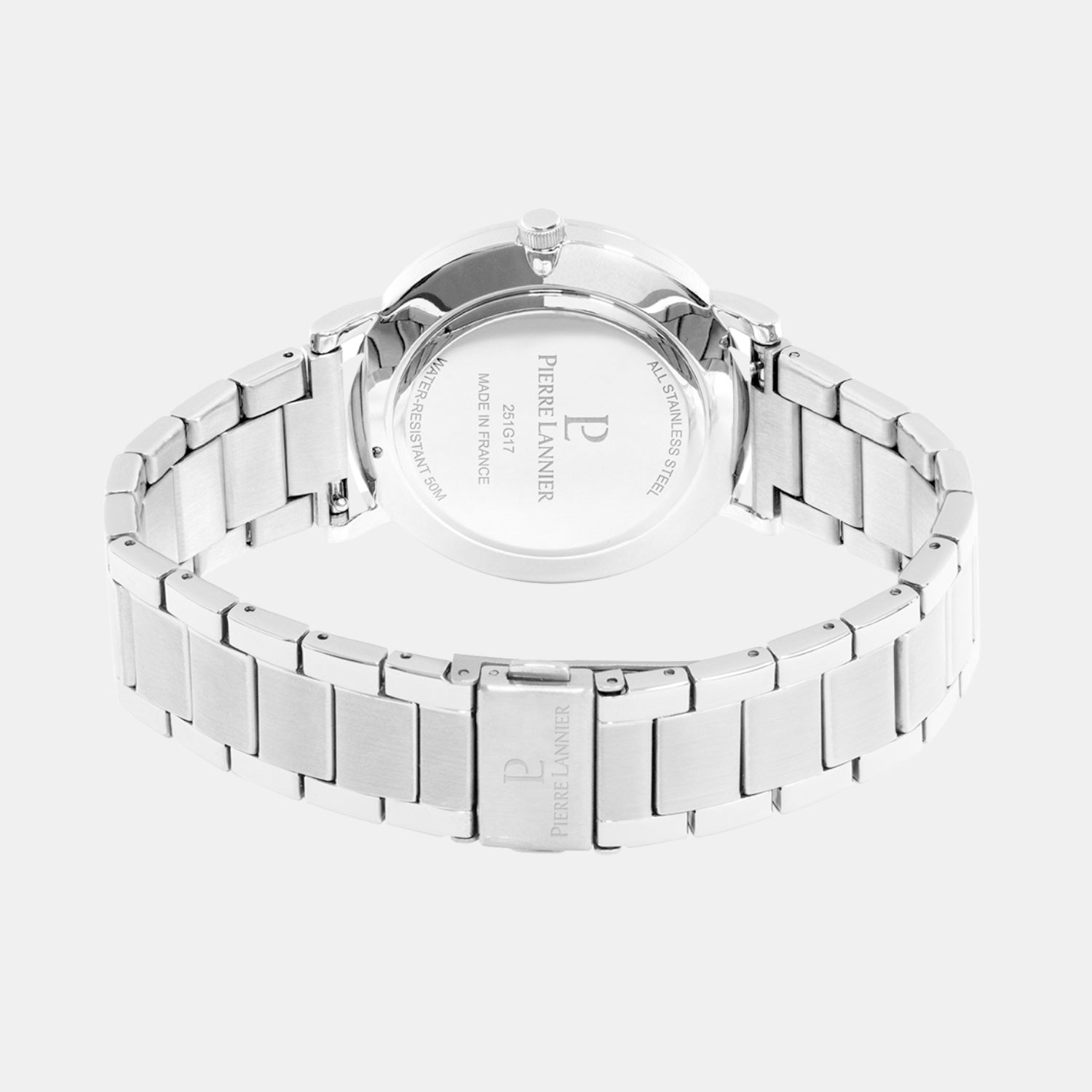 Essential Men Quartz Green Dial Analog Stainless Steel Watch 251G171