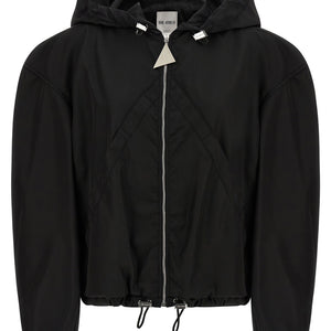 The Attico Maxi Hood Bomber Jacket
