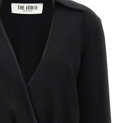 The Attico Wrap Dress