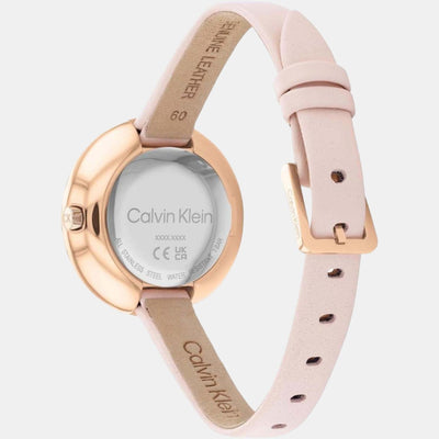 Confidence Women Quartz Silver Dial Analog Leather Watch 25200025