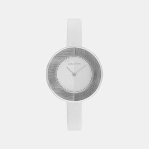 Confidence Women Quartz Silver Dial Analog Leather Watch 25200026