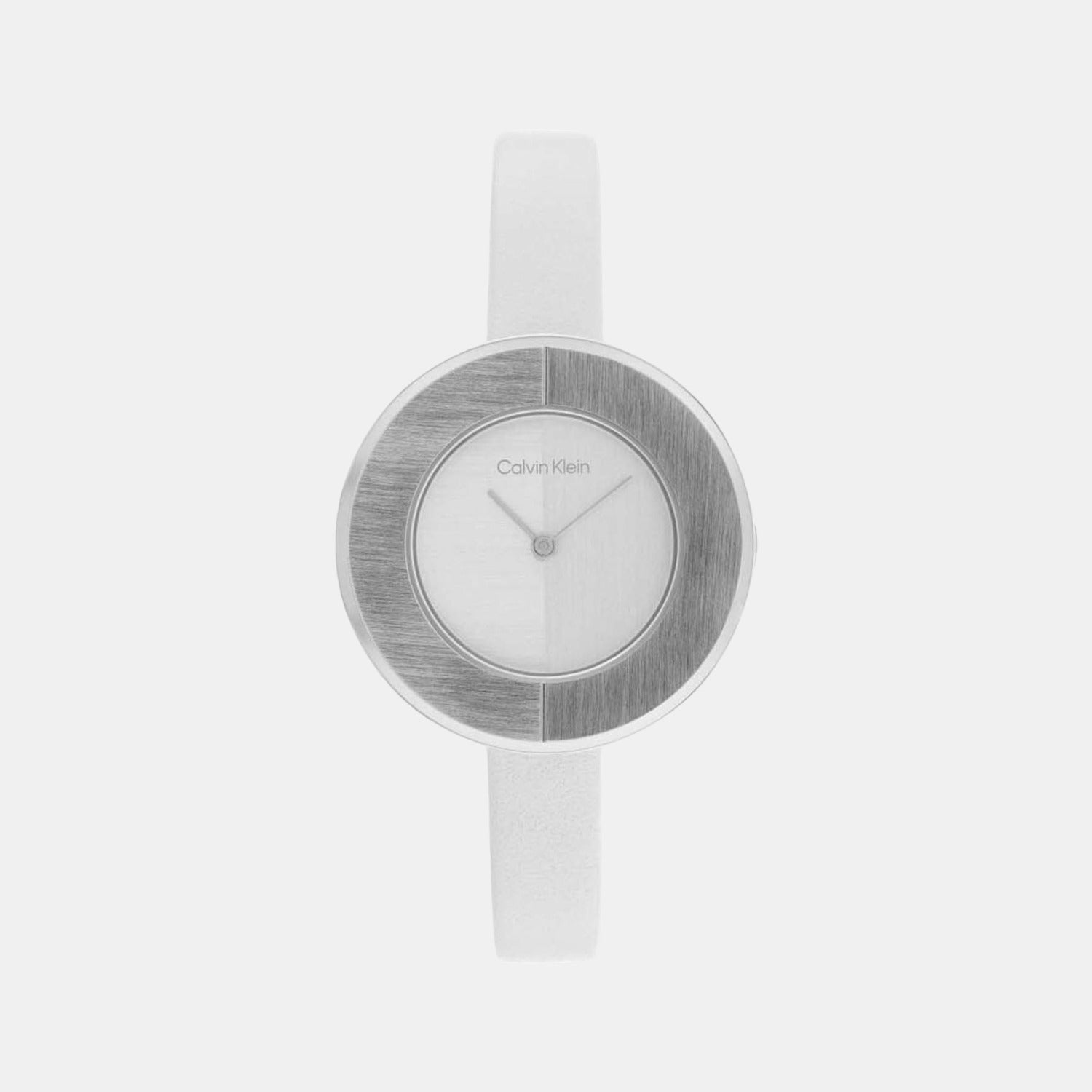 Confidence Women Quartz Silver Dial Analog Leather Watch 25200026