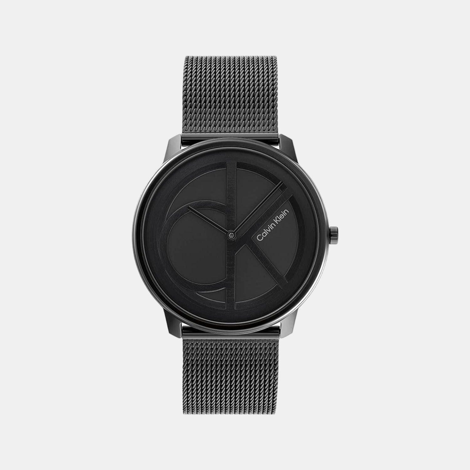 Ck Iconic Women Quartz Black Dial Analog Stainless Steel Watch 25200028