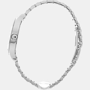 Ck Iconic Unisex Quartz Silver Dial Analog Stainless Steel Watch 25200041