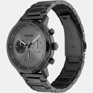 Gauge Men Quartz Grey Dial Chronograph Stainless Steel Watch 25200062