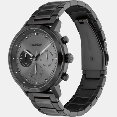 Gauge Men Quartz Grey Dial Chronograph Stainless Steel Watch 25200062