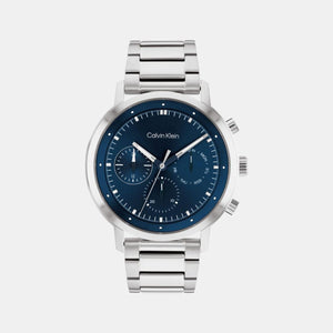 Gauge Men Quartz Blue Dial Chronograph Stainless Steel Watch 25200063