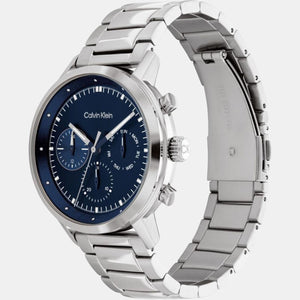 Gauge Men Quartz Blue Dial Chronograph Stainless Steel Watch 25200063