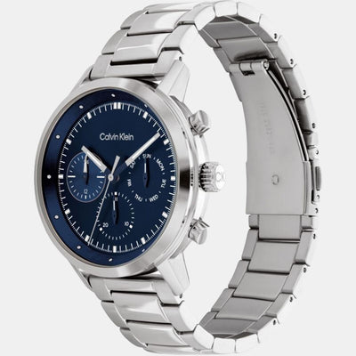 Gauge Men Quartz Blue Dial Chronograph Stainless Steel Watch 25200063