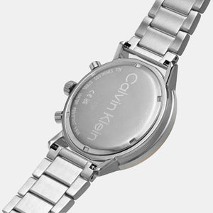 Gauge Men Quartz Grey Dial Chronograph Stainless Steel Watch 25200064