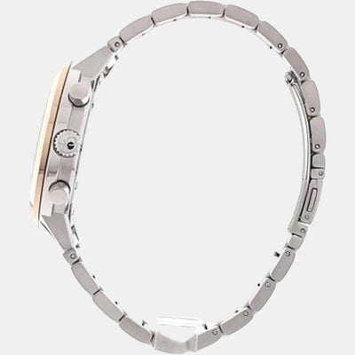 Gauge Men Quartz Grey Dial Chronograph Stainless Steel Watch 25200064