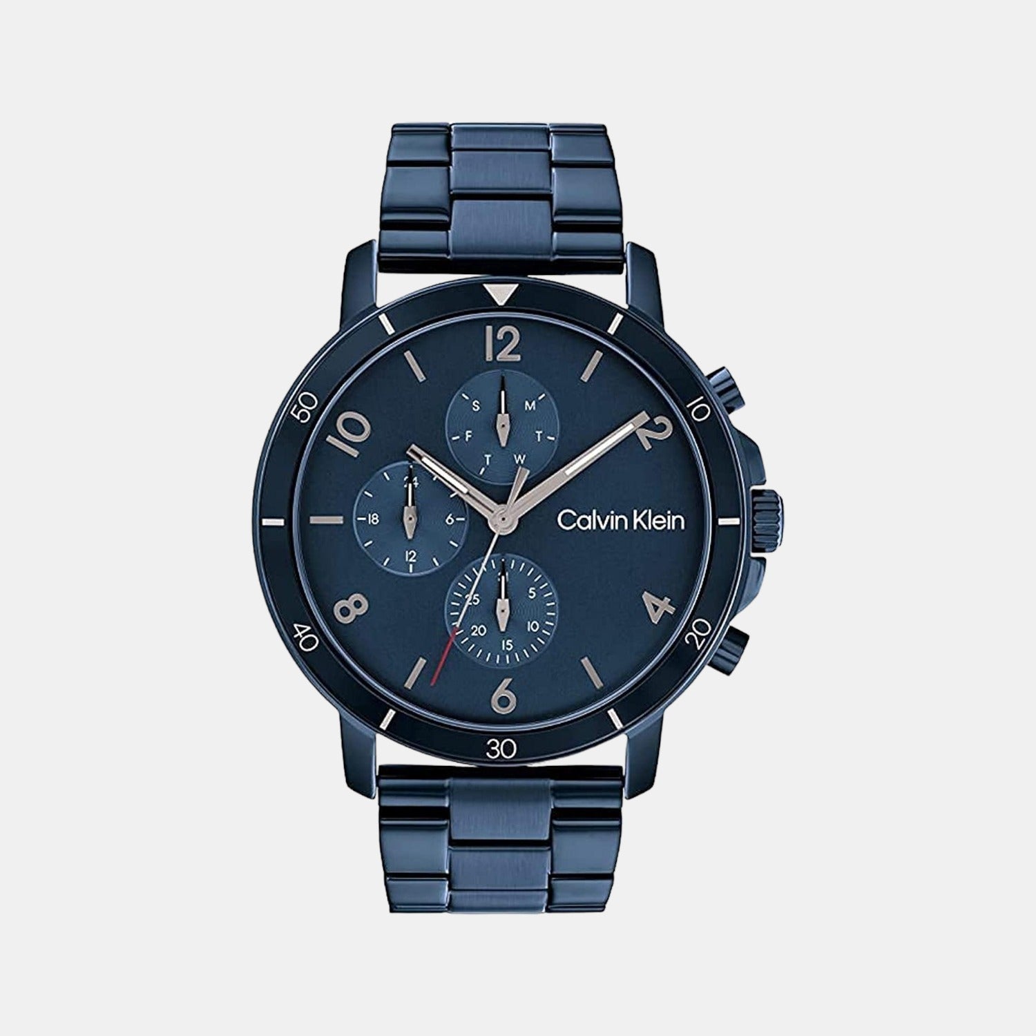 Gauge Sport Men Quartz Blue Dial Chronograph Stainless Steel Watch 25200068