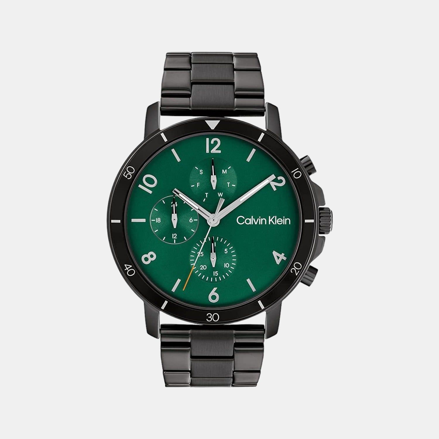 Gauge Sport Men Quartz Green Dial Chronograph Stainless Steel Watch 25200069