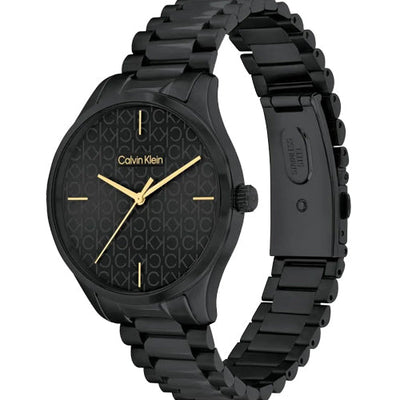 Calvin Klein Iconic Black Dial  UNISEX 35mm 25200170
