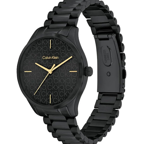 Calvin Klein Iconic Black Dial  UNISEX 35mm 25200170