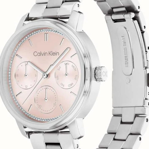 Calvin Klein Minimalistic  Pink Dial  UNISEX 38mm 25200176