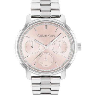 Calvin Klein Minimalistic  Pink Dial  UNISEX 38mm 25200176