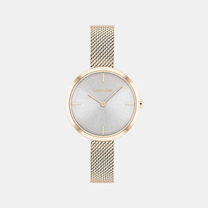 Ck Iconic Women Quartz Grey Dial Analog Stainless Steel Watch 25200187