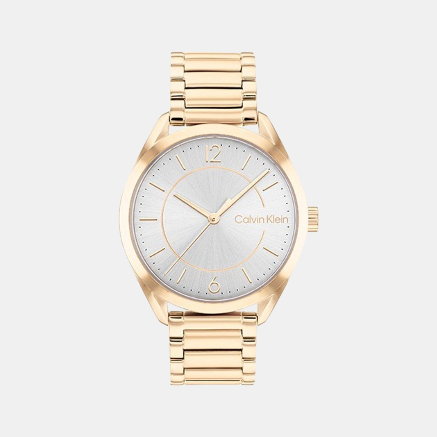Essentials Women Quartz Grey Dial Analog Stainless Steel Watch 25200191