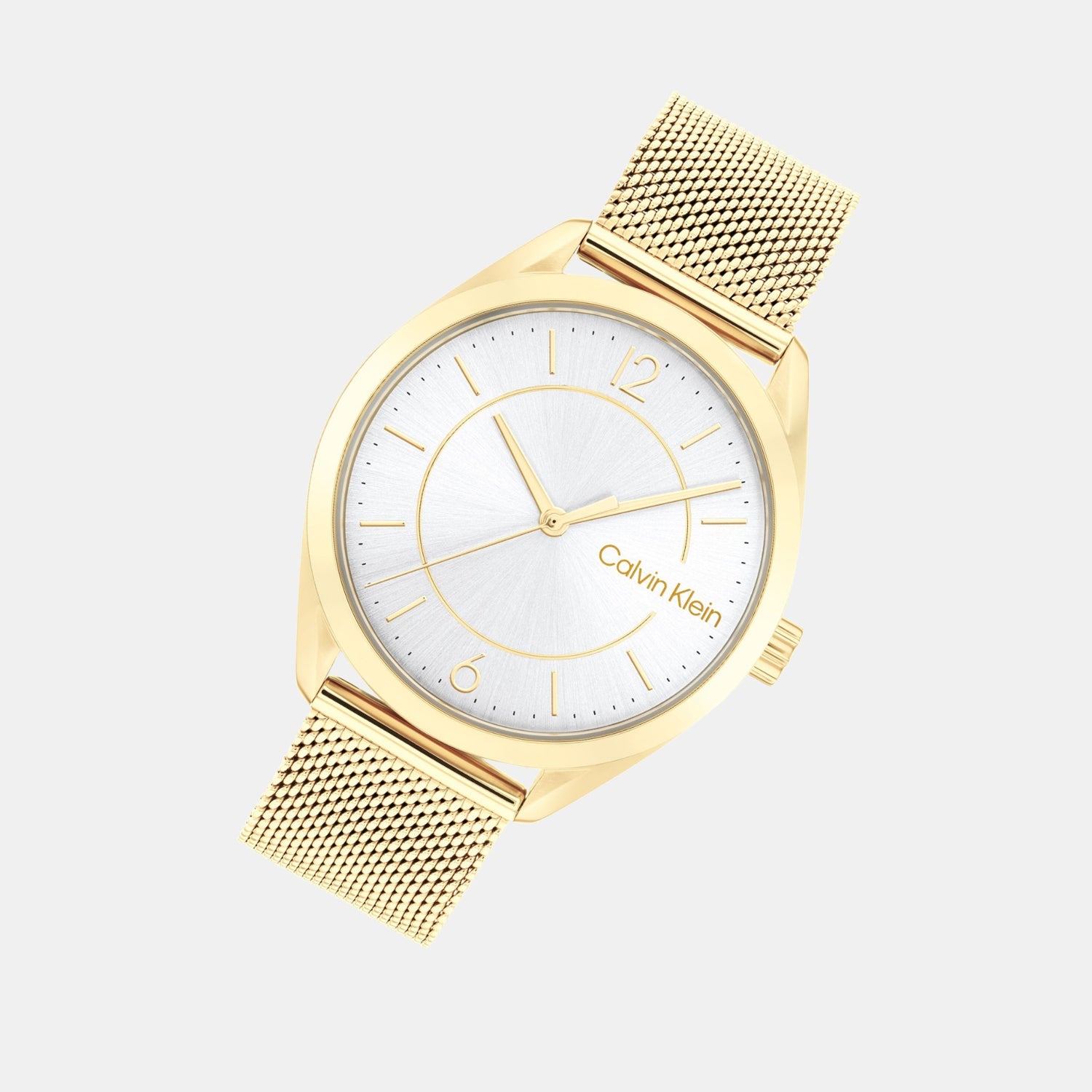 Essentials 3H Women Quartz Silver Dial Analog Stainless Steel Watch 25200195