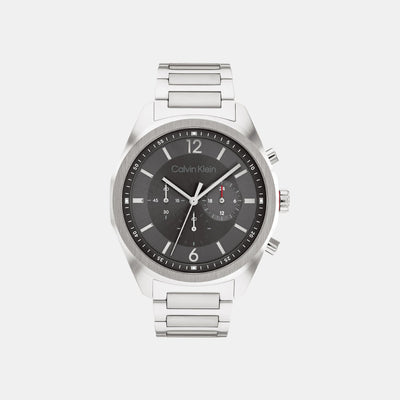 Ck Force Men Quartz Grey Dial Chronograph Stainless Steel Watch 25200264