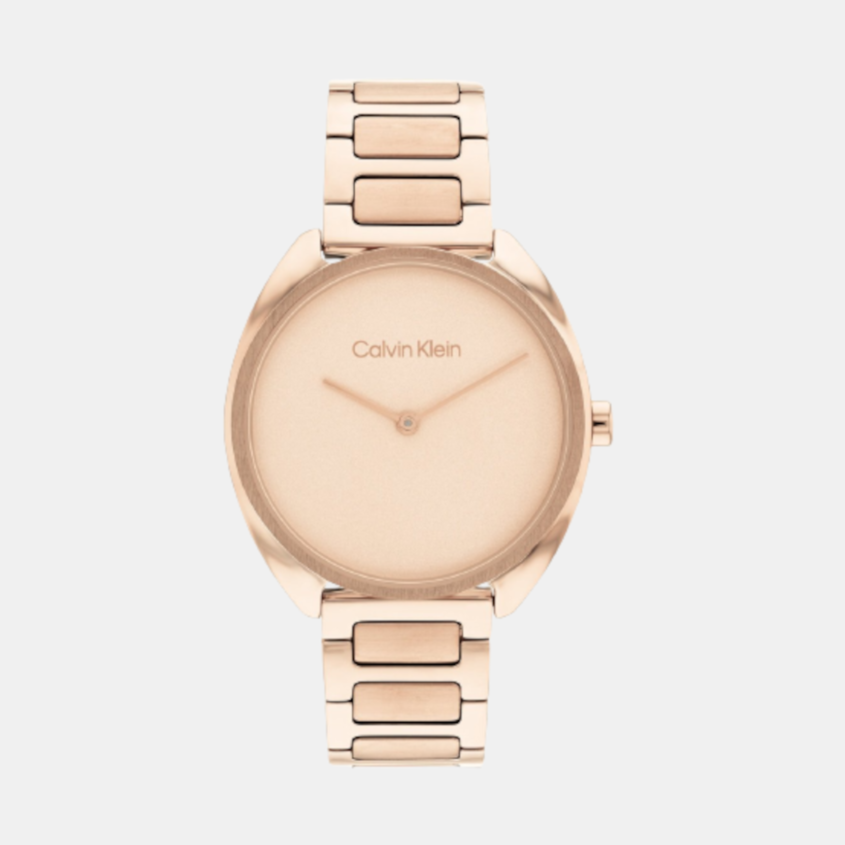 Ck Adorn Women Quartz Gold Dial Analog Stainless Steel Watch 25200277