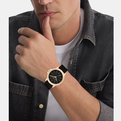 Ck Reset Men Quartz Dark Grey Dial Analog Silicone Watch 25200481