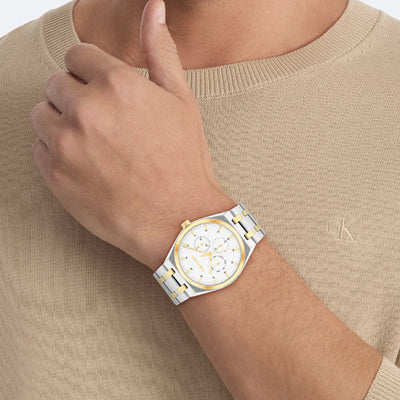 Calvin Klein Motion White Dial  Men 39mm 25200533