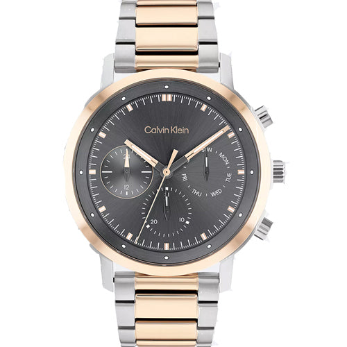 Calvin Klein Distinguish  Grey Dial  Men 44mm 25200536