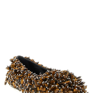 Dries Van Noten Beaded Ballet Flats