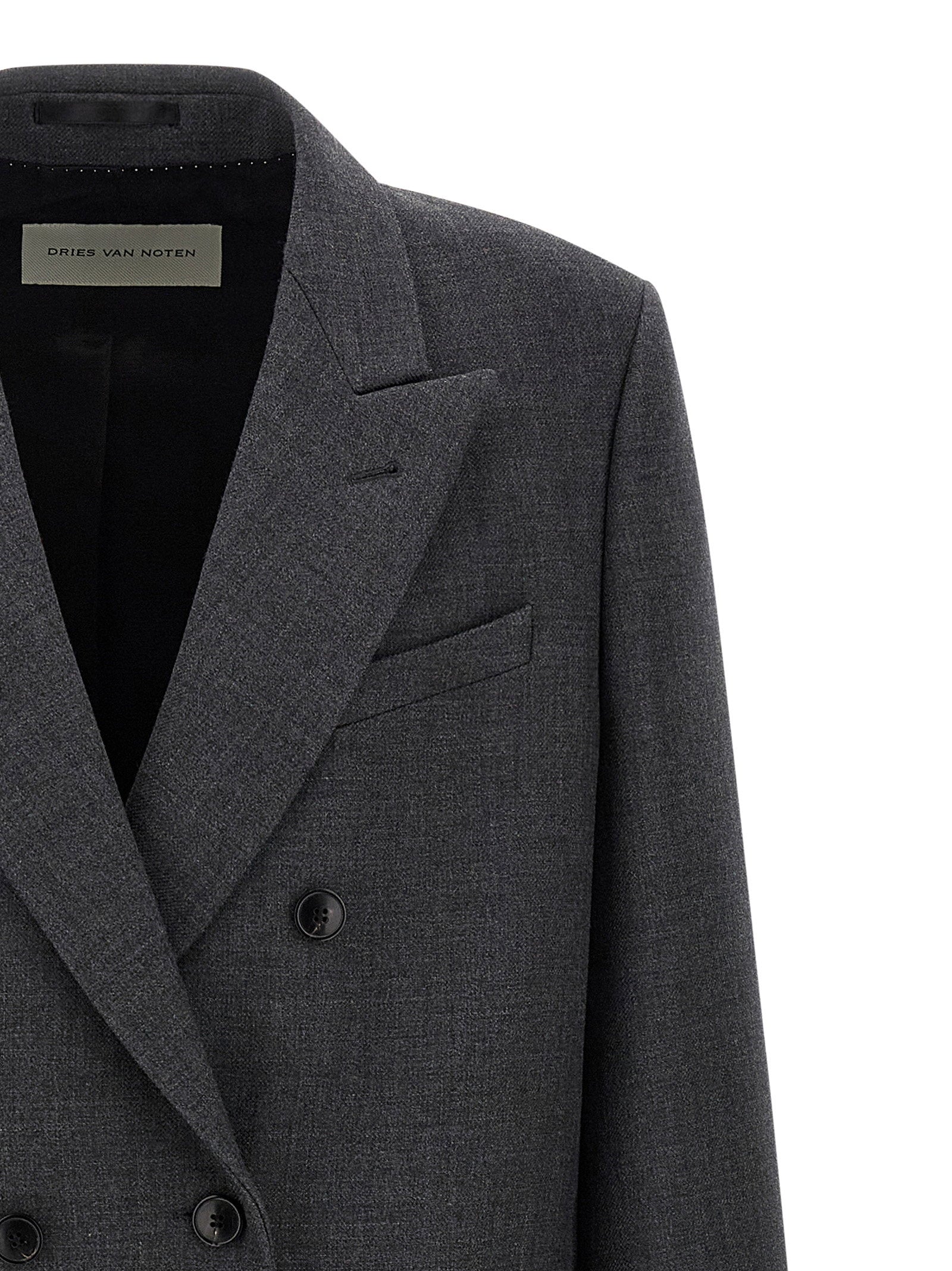 Dries Van Noten Double-breasted Coat