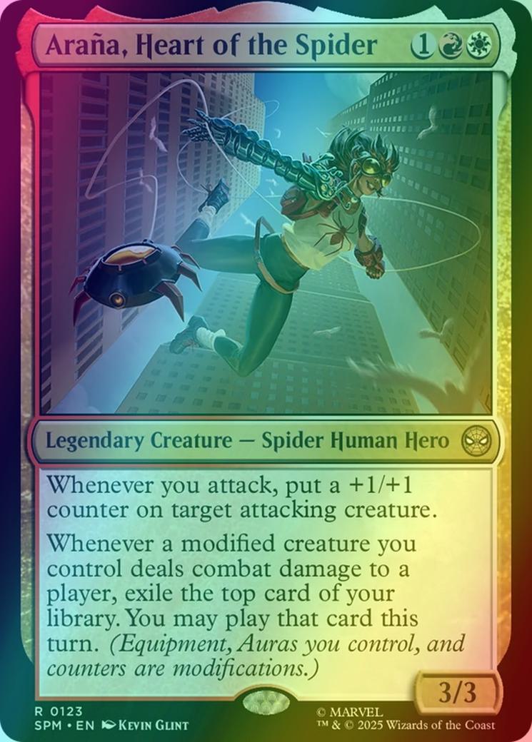 Araña, Heart of the Spider [123] [Marvel's Spider-Man] [Foil]