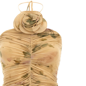Magda Butrym Dress37 Dress With 3d Floral Detail