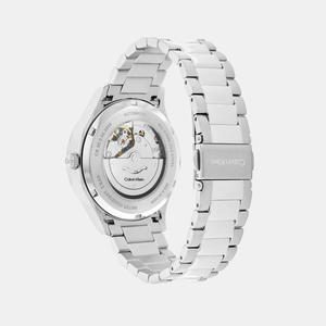 Ck Iconic Unisex Automatic Black Dial Analog Stainless Steel Watch 25300021