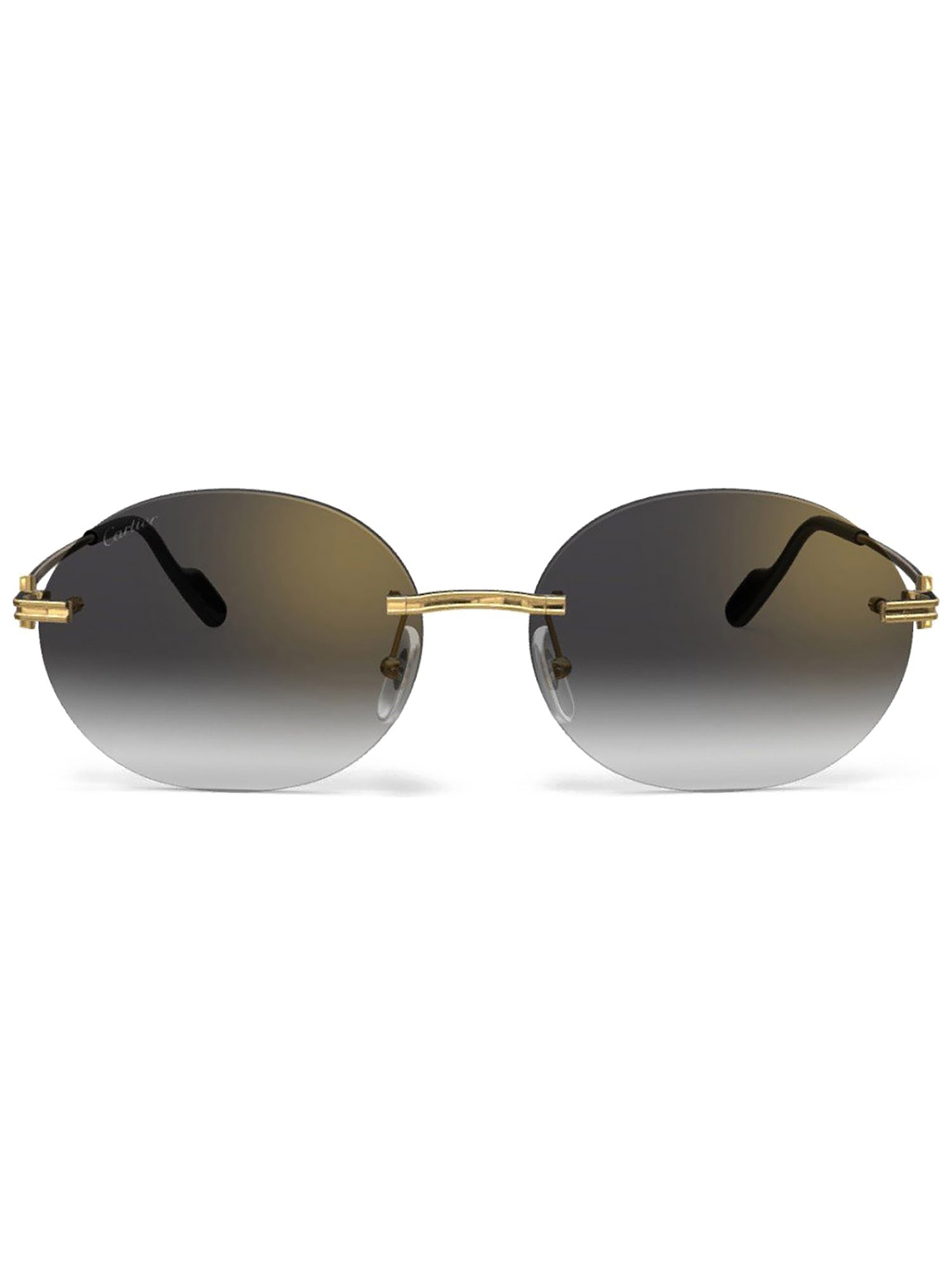 CARTIER CT0011CS  037 0002 Rimless 58 145 Metal SUNGLASSES