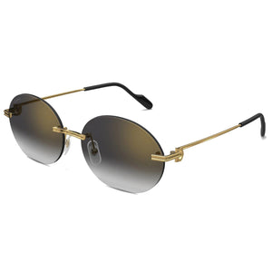 CARTIER CT0011CS  037 0002 Rimless 58 145 Metal SUNGLASSES