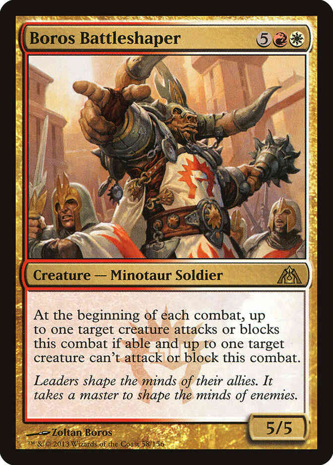 Boros Battleshaper [58] [Dragon's Maze] [Non-Foil]