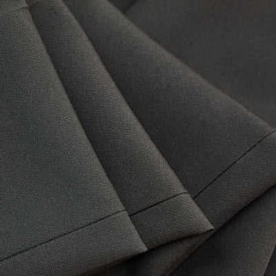 Dark Brown Slim Fit Stretch Trousers