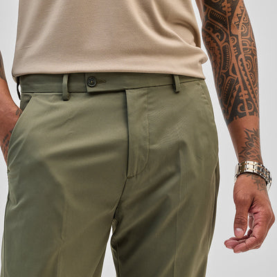 Olive Slim Fit Chinos
