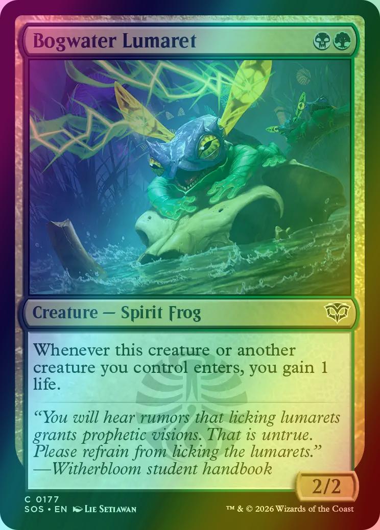 Bogwater Lumaret [177] [Secrets of Strixhaven] [Foil]